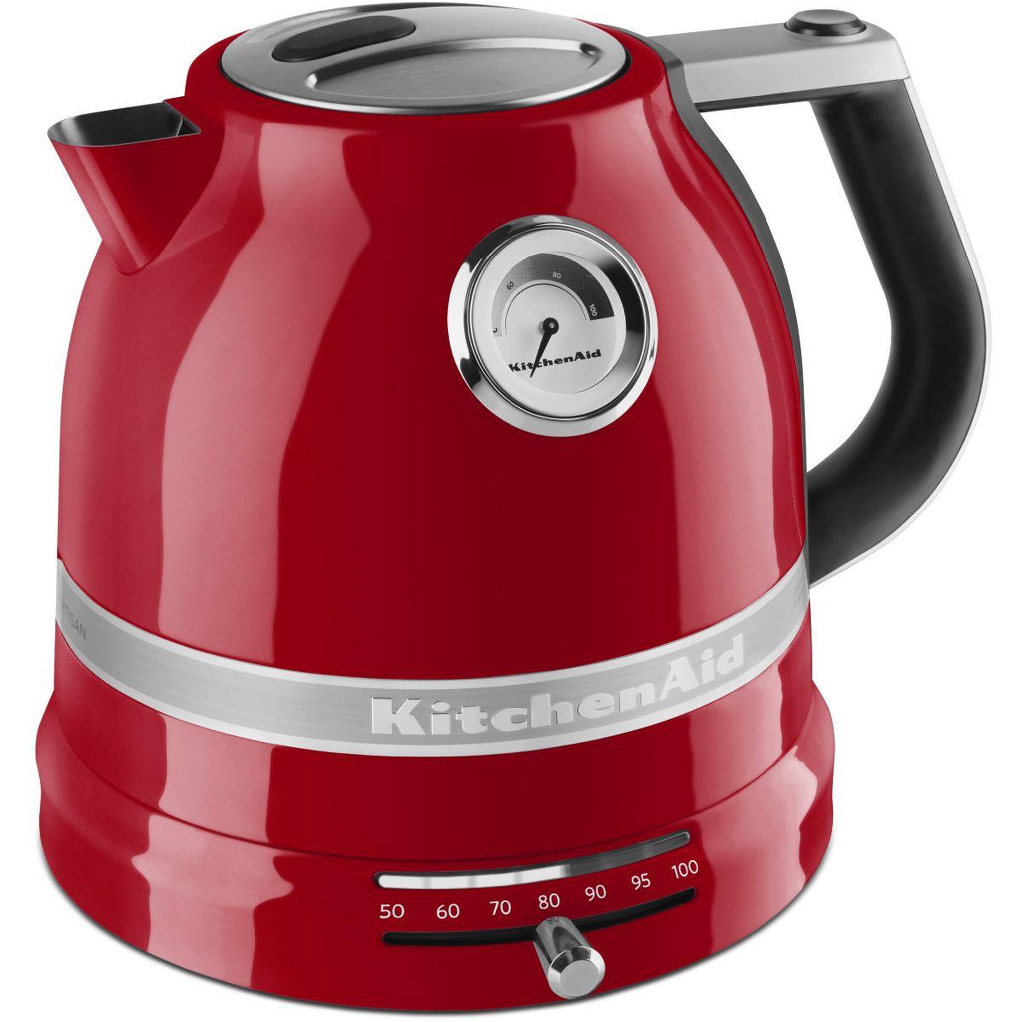 Voir la diapositive 2 : KitchenAid Bouilloire à température réglable 5KEK1522ECA pomme d'amour