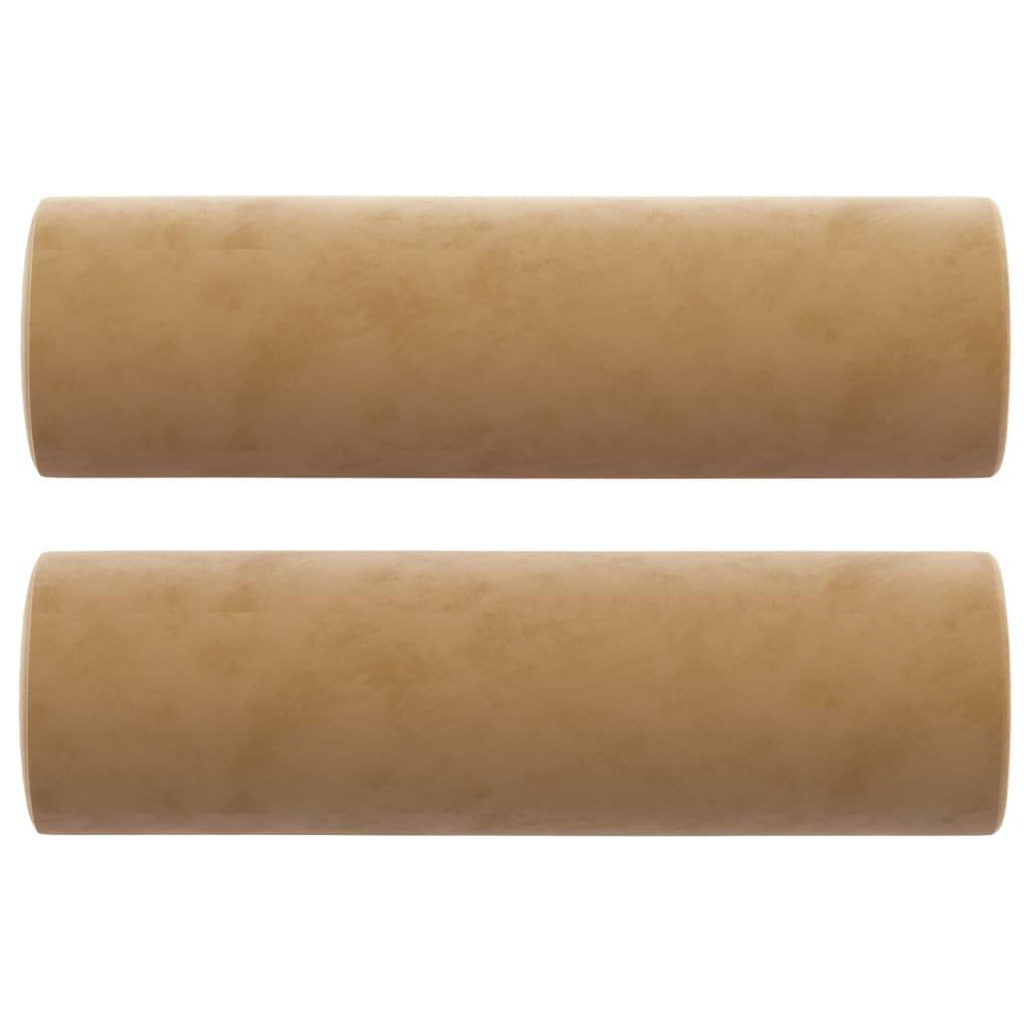 Voir la diapositive 5 : VIDAXL Canape 2 places avec oreillers decoratifs brun 120 cm velours