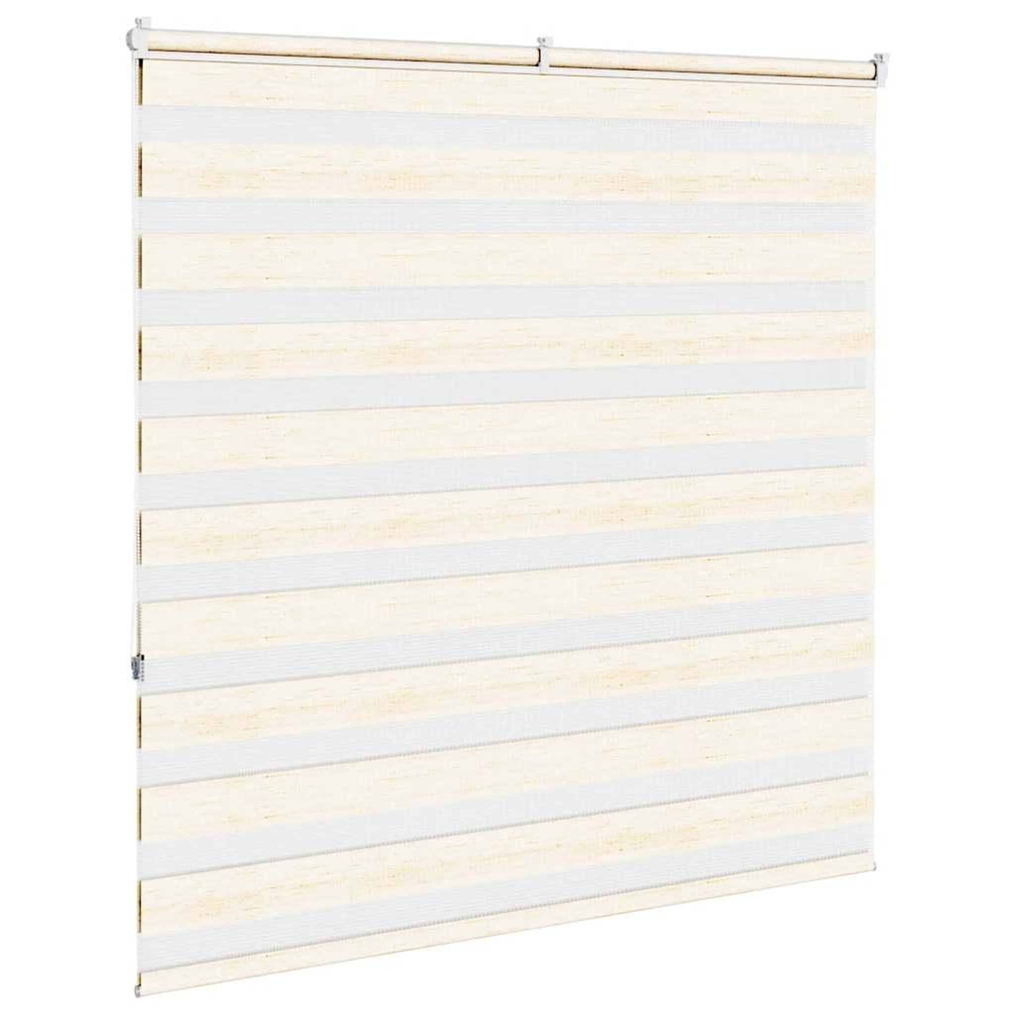 Voir la diapositive 4 : VIDAXL Store zebre beige marbre largeur du tissu 145,9 cm polyester