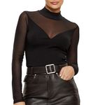 MORGAN T Shirt Manches  ongues  Femme Morgan TIMARA. Coloris disponibles : Noir