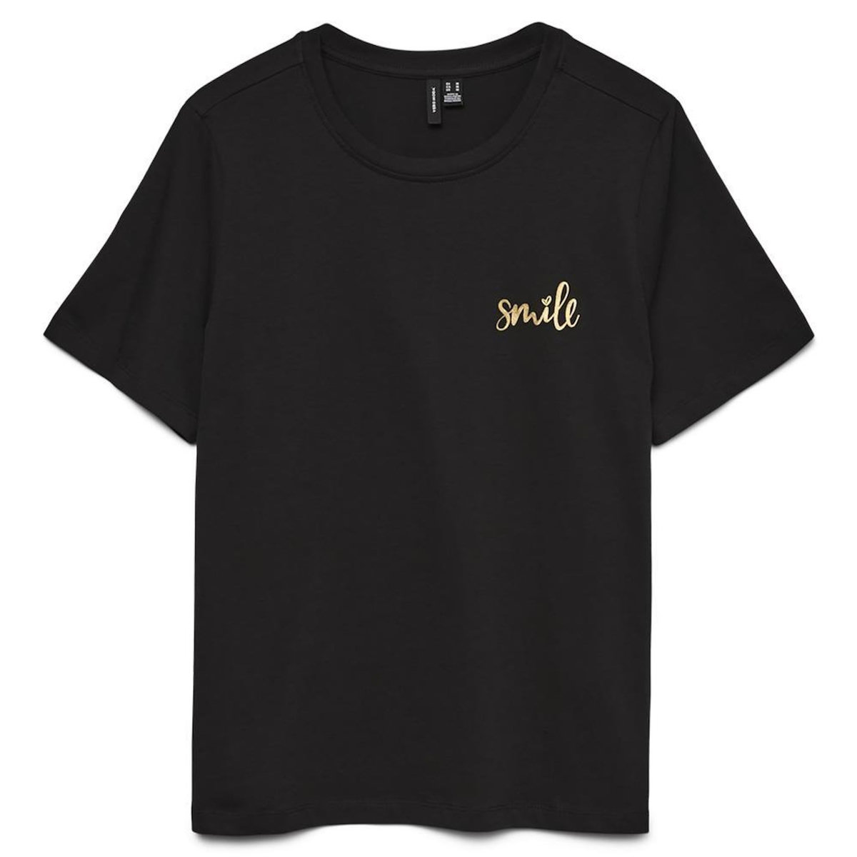 Vero Moda T-shirt Noir Femme Vero Moda Folina