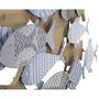 Voir la diapositive 3 : Paris Prix Décoration Murale en Métal  Fish Sea  91cm Multicolore