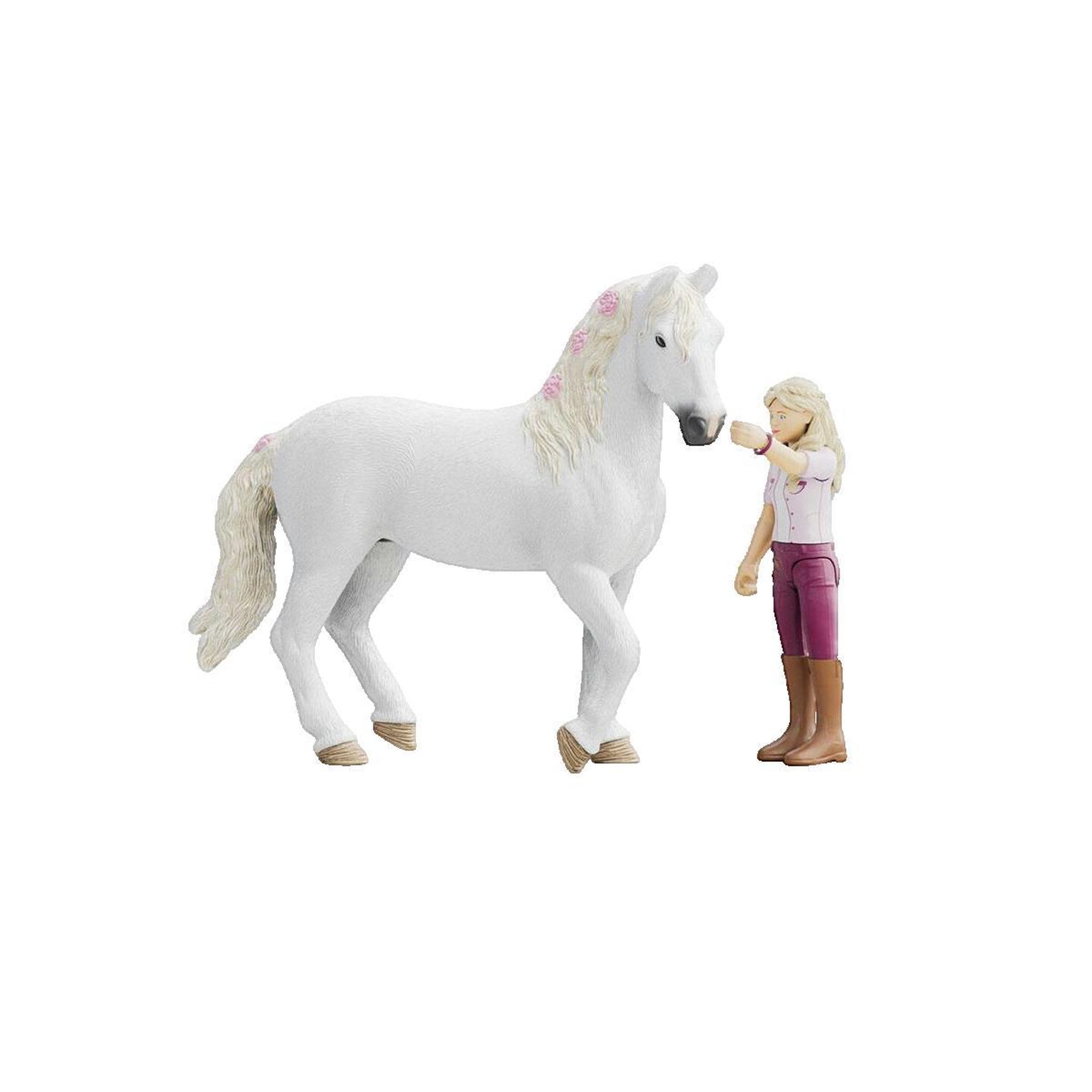 Voir la diapositive 2 : Schleich Figurines Sofia et Blossom, SCHLEICH 42713 Horse Club, Des 4 ans