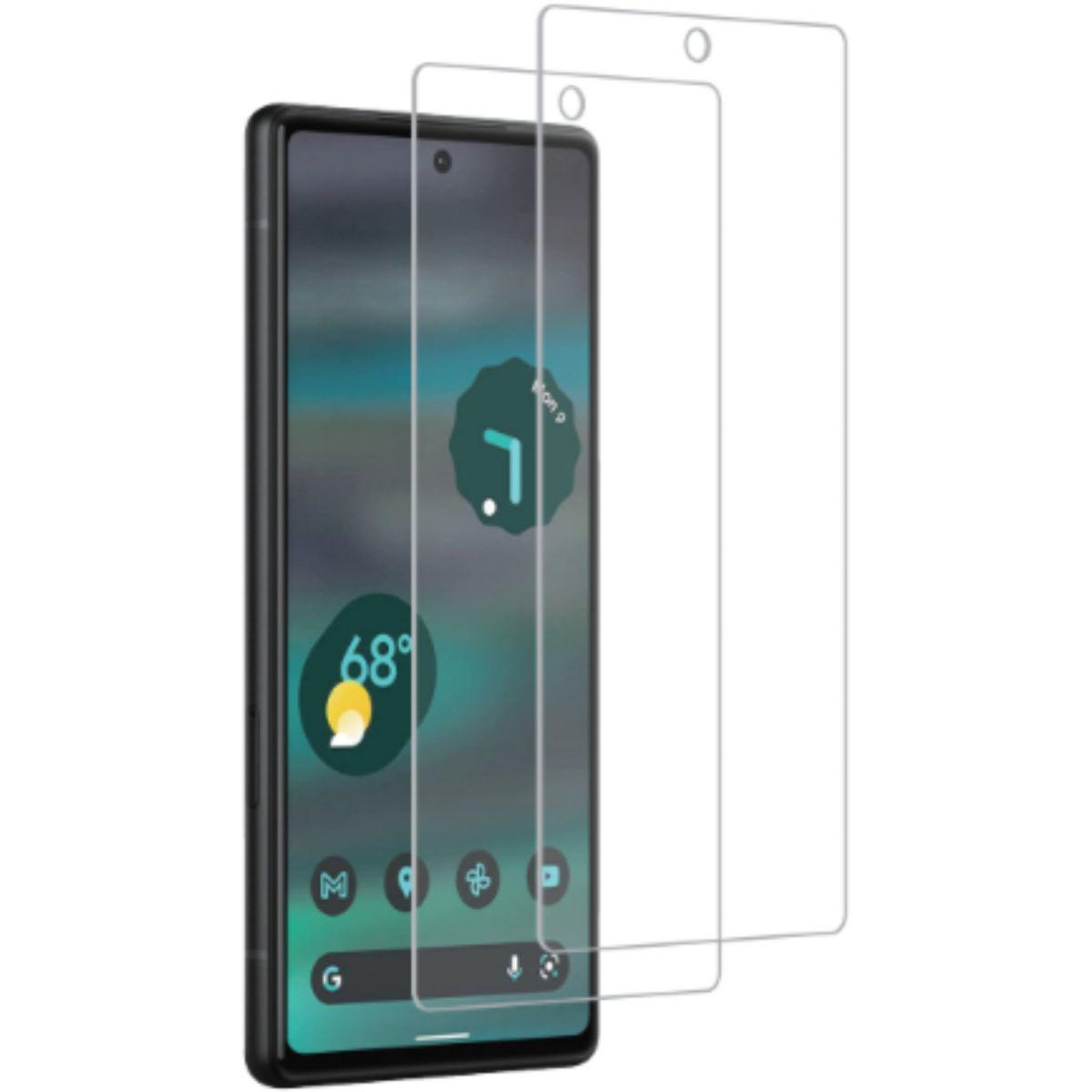 Voir la diapositive 2 : ESSENTIEL B Protège écran google pixel 7a verre trempé x2