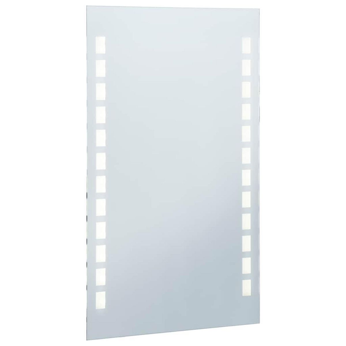 VIDAXL Miroir mural a LED pour salle de bains 60x100 cm