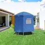 Voir la diapositive 6 : JUMP4FUN Tente cabane pour trampoline 6FT-185cm - Bleu