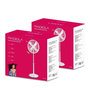 Voir la diapositive 4 : RADIOLA Radiola - Rad-vpm45 - Inox - Ventilateur Sur Pied - 3 Vitesses - 50w