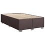Voir la diapositive 3 : VIDAXL Cadre de lit sans matelas marron fonce 120x190 cm tissu