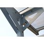Voir la diapositive 6 : trigano Carport métal adossé  MISTRAL 15.45 m² aluminium et polycarbonate