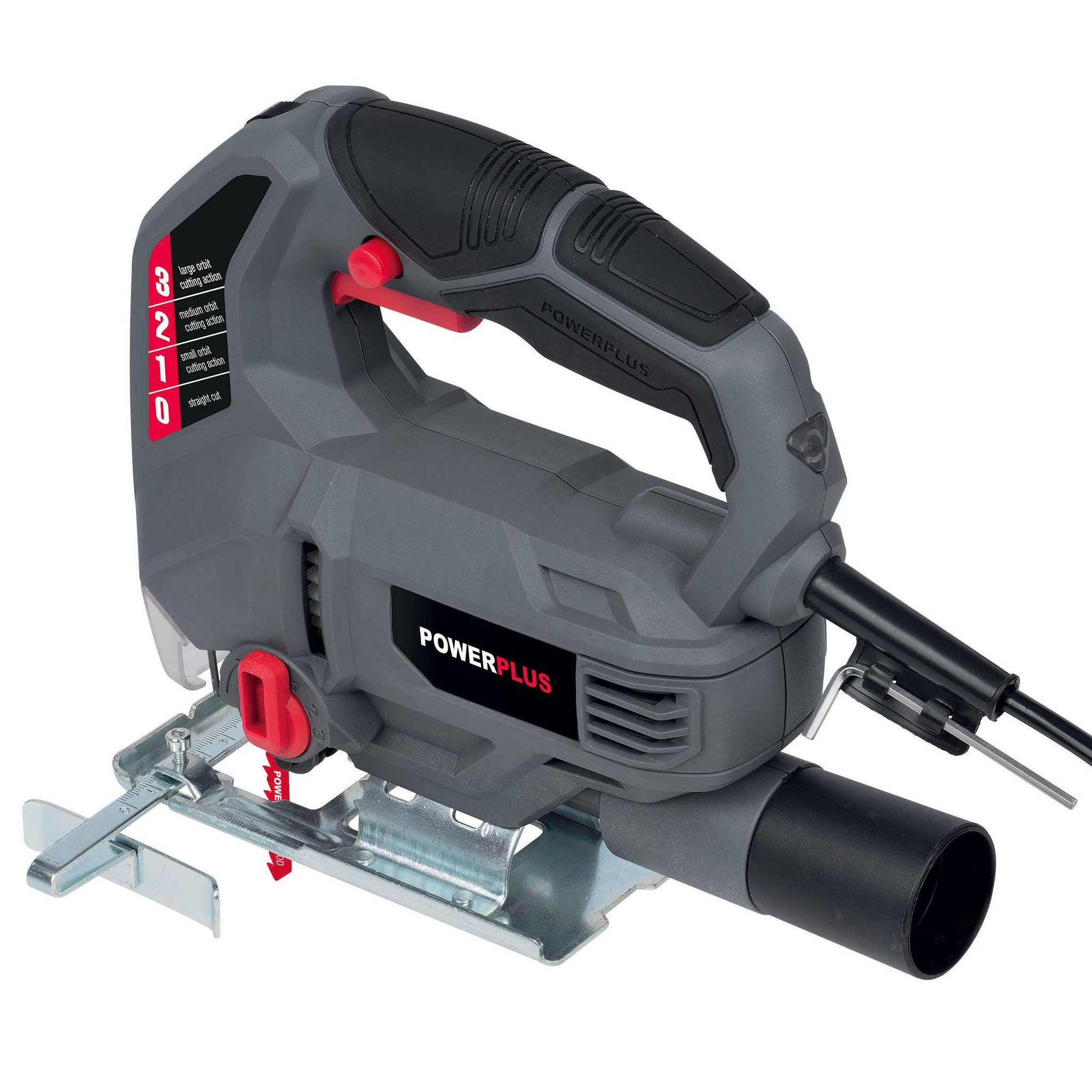 Voir la diapositive 2 : POWERPLUS Scie sauteuse filaire 710w Powerplus