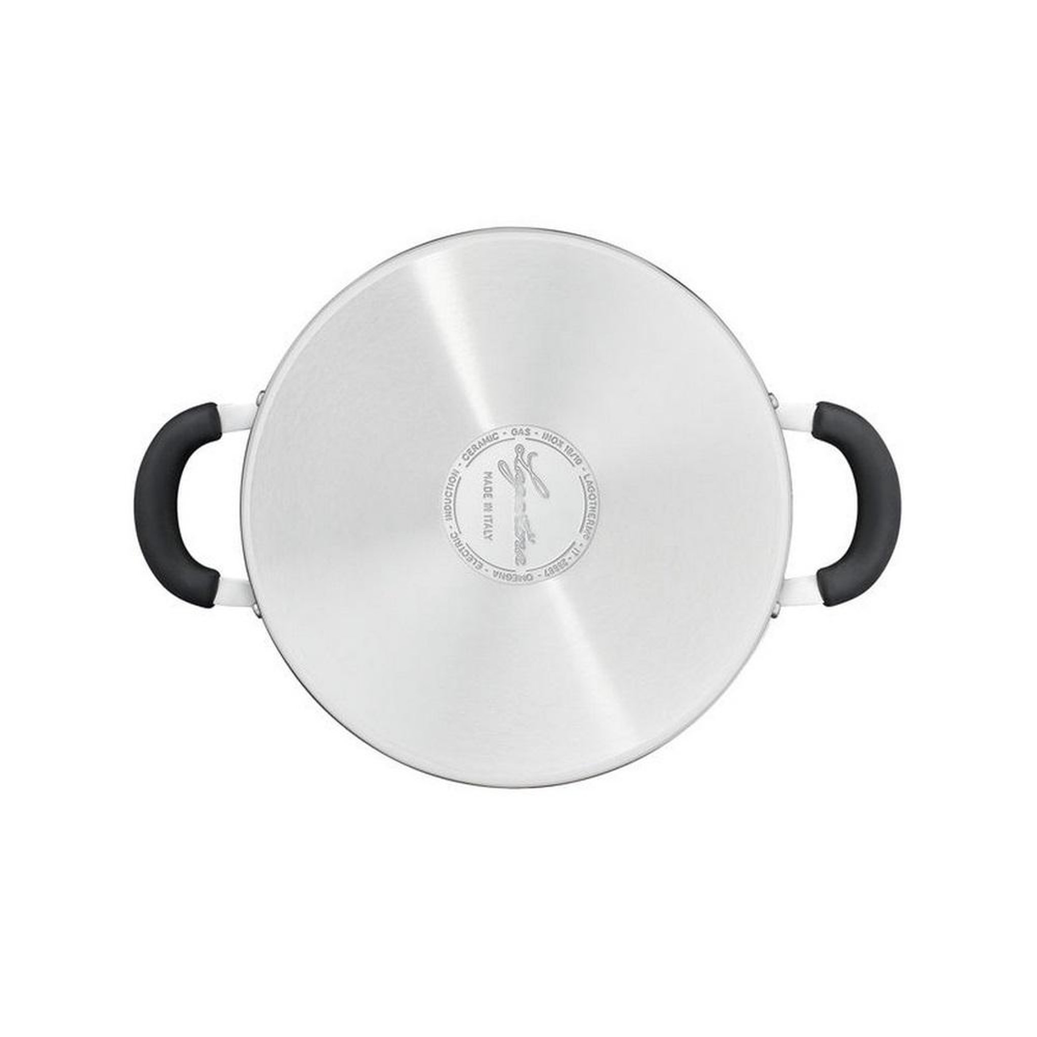 Voir la diapositive 4 : Lagostina Faitout inox 18cm avec couvercle - 12896031618