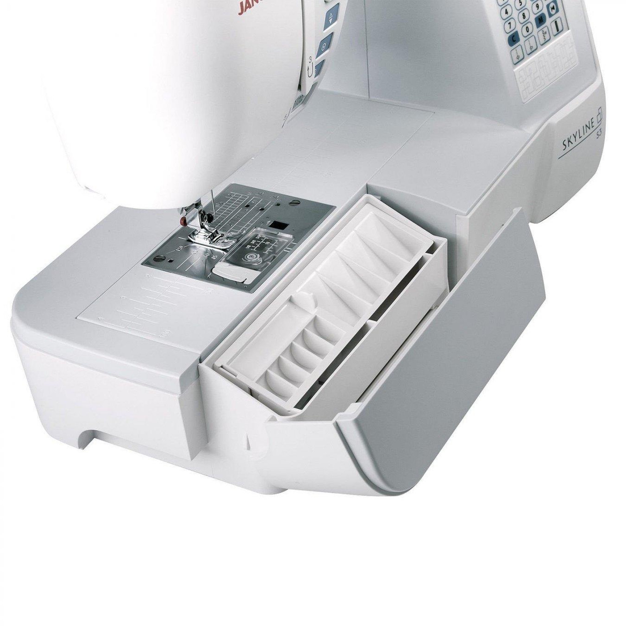 Voir la diapositive 3 : Janome Machine à coudre janome skyline s3