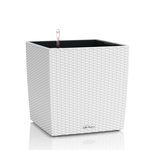 LECHUZA Cube Cottage 50 - kit complet, blanc 50 cm