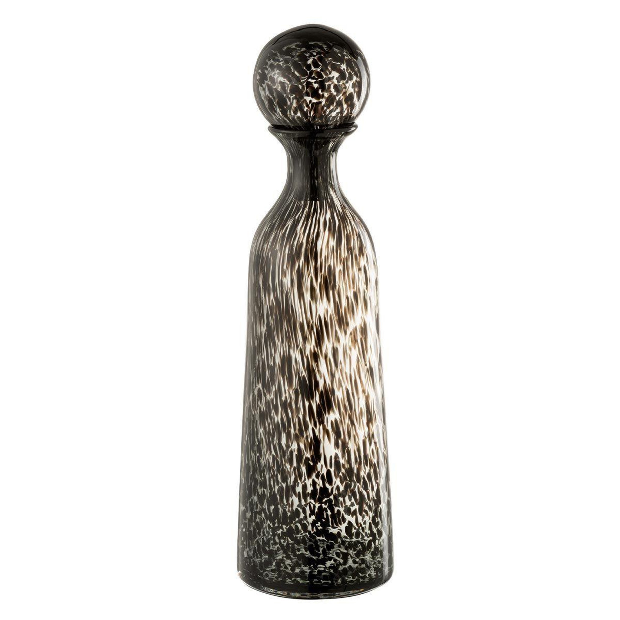J-LINE Bouteille avec bouchon design  vidao  44cm noir