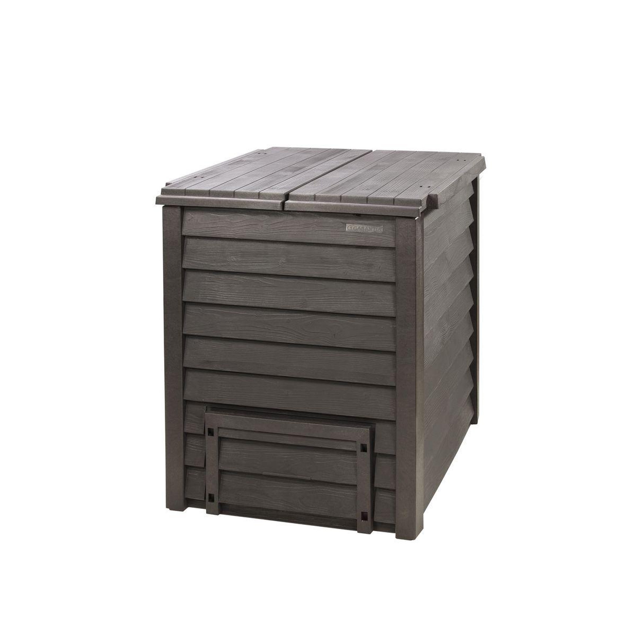 GARANTIA Composteur Thermo-Wood 400 L avec Grille de Fond, en carton