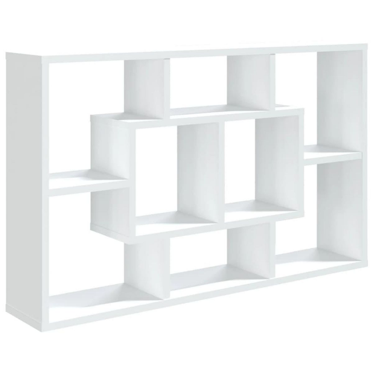 VIDAXL Etagere murale blanc 85x16x52,5 cm bois d'ingenierie