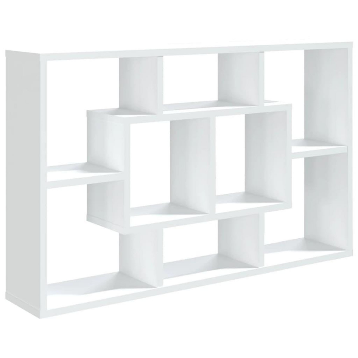 VIDAXL Etagere murale blanc 85x16x52,5 cm bois d'ingenierie