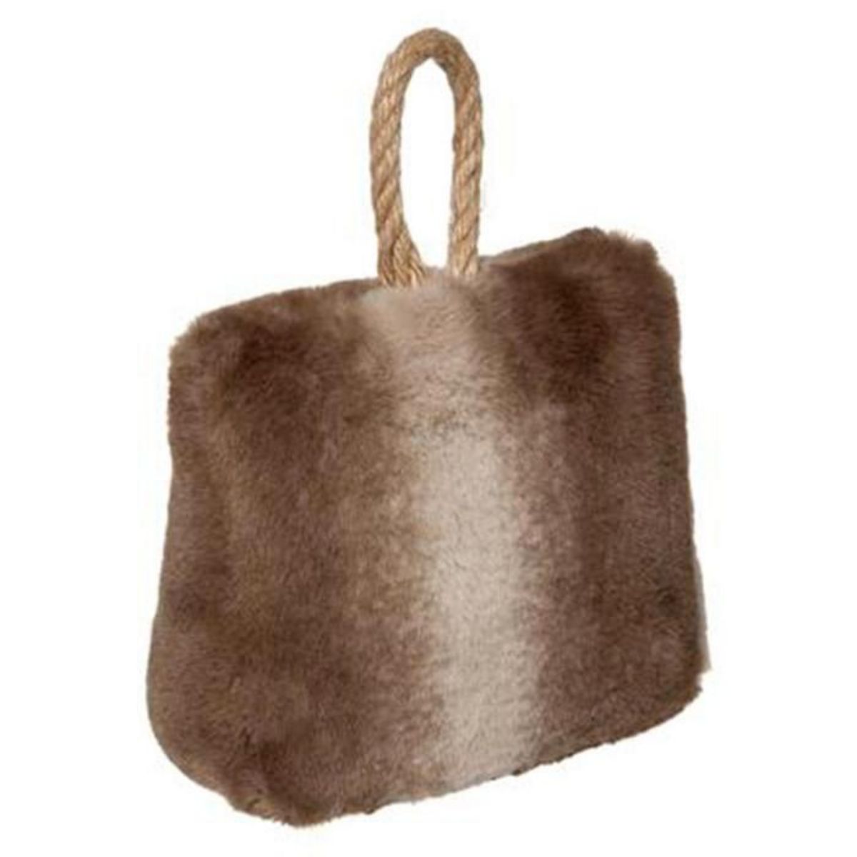 ATMOSPHERA Cale Porte Imitation Fourrure  Grizzli  17cm Marron