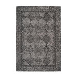 Paris Prix Tapis Vintage à Poils Courts  Iglesia  Gris & Noir. Coloris disponibles : Gris