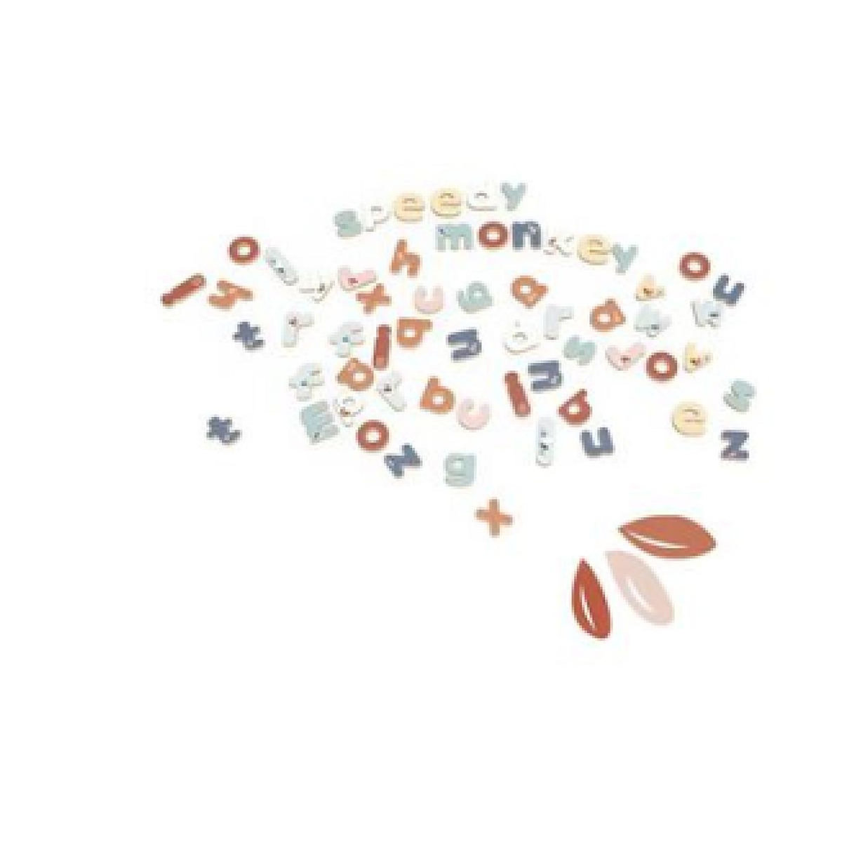 SPEEDY MONKEY - Lettres magnetiques - 60 pieces