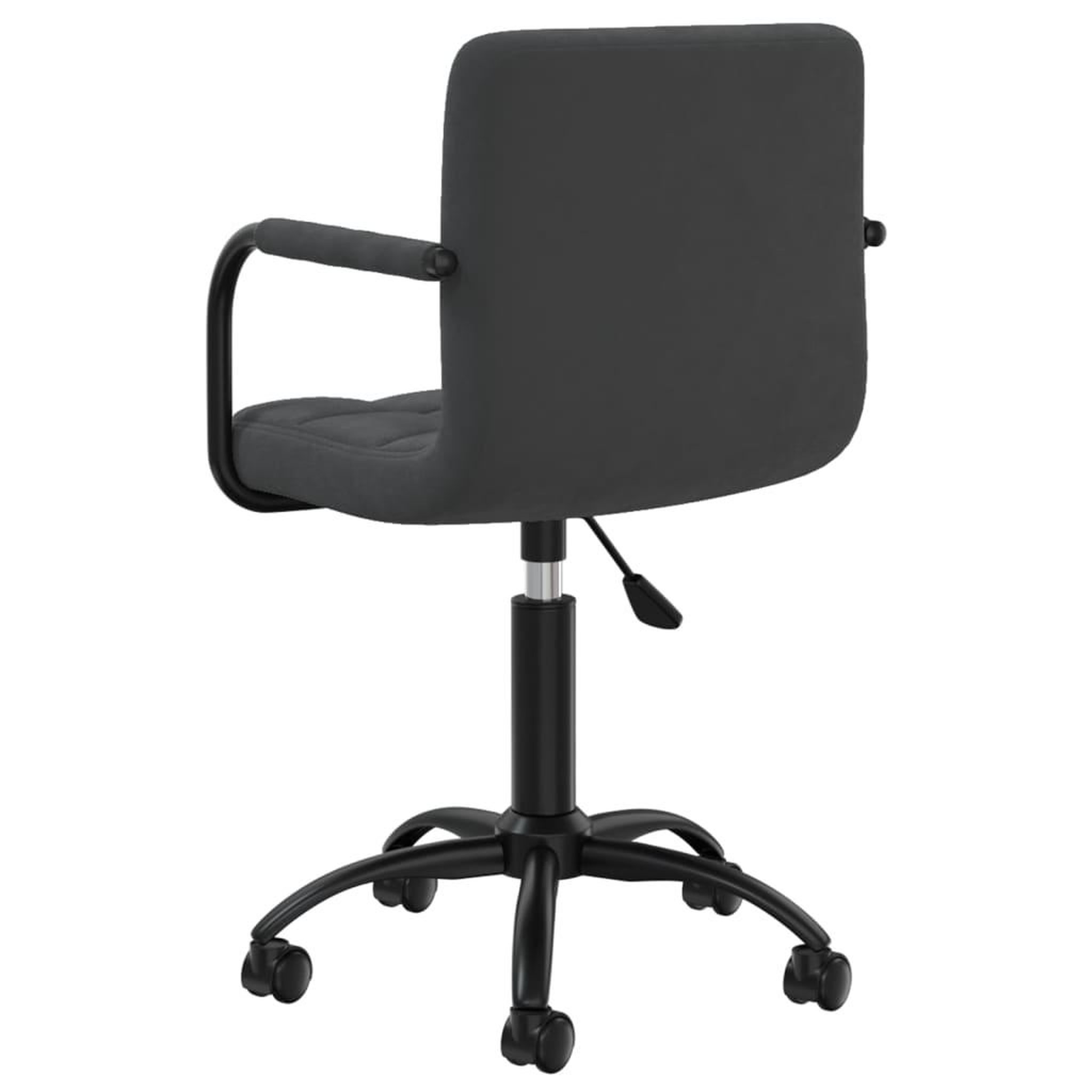 Voir la diapositive 5 : VIDAXL Chaises pivotantes a manger lot de 4 noir velours