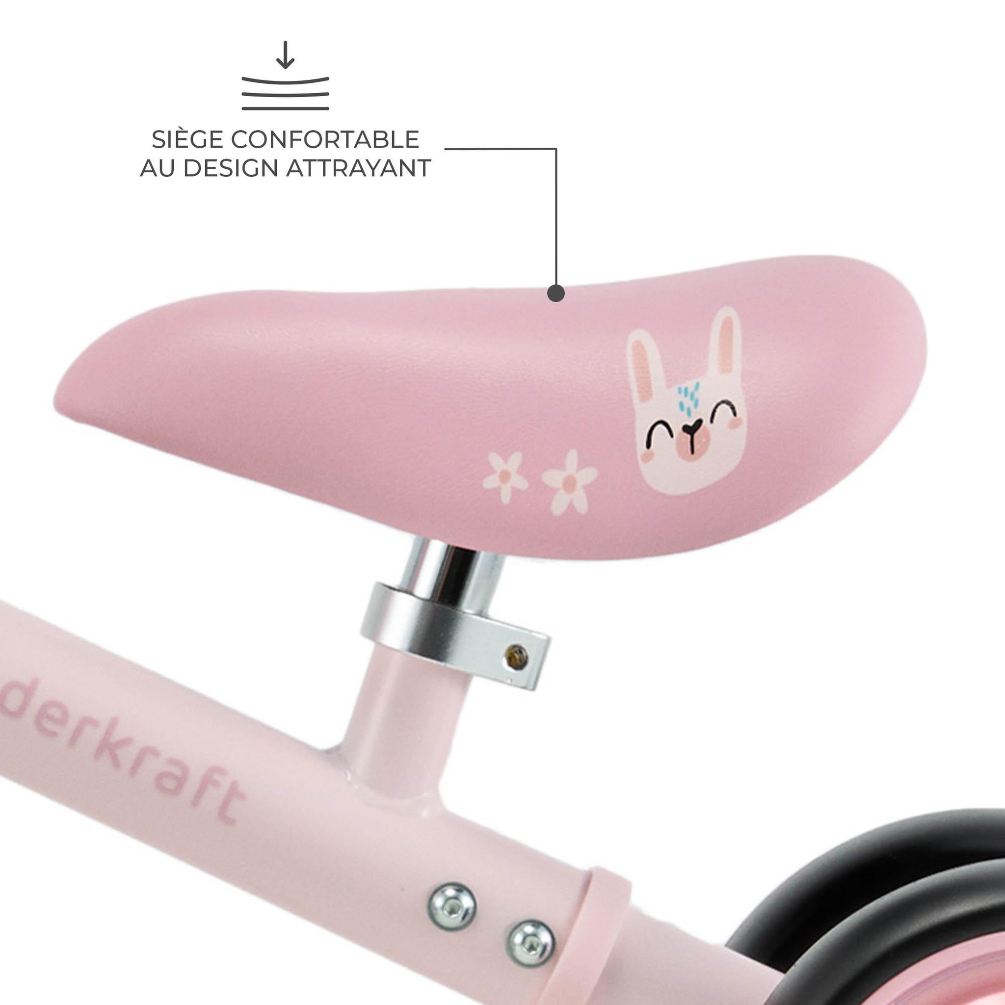 Voir la diapositive 4 : KINDERKRAFT Draisienne enfant roues led dès 2 ans