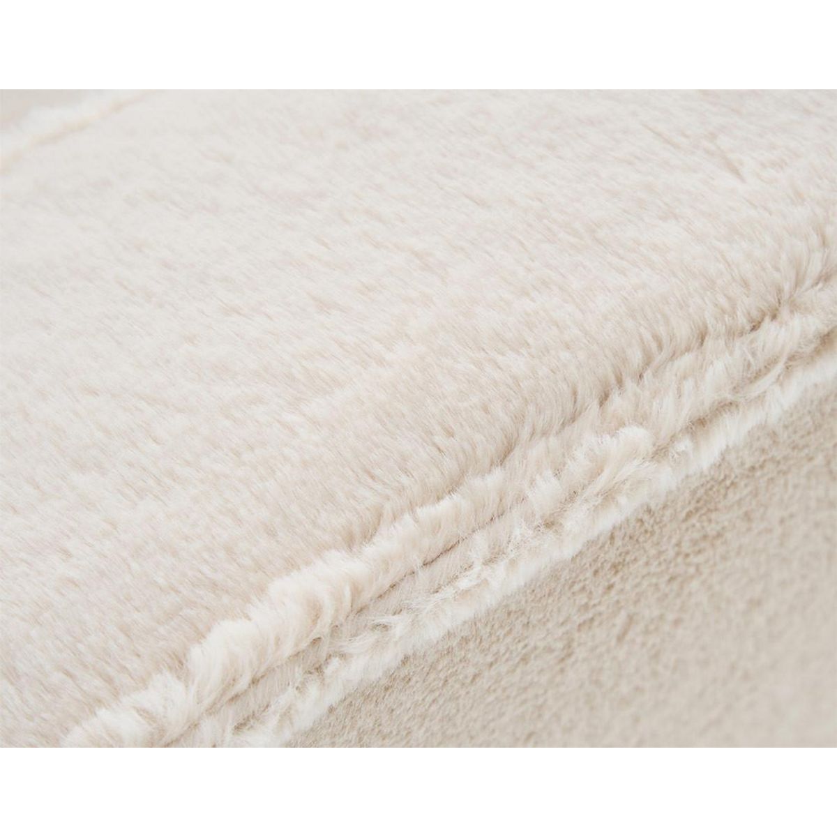 LISA DESIGN Jake - canapé panoramique d'angle droit 7 places convertible avec coffre en fausse fourrure