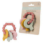 LITTLE DUTCH Trousseau de clés de dentition rose