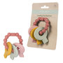 Voir la diapositive 1 : LITTLE DUTCH Trousseau de clés de dentition rose