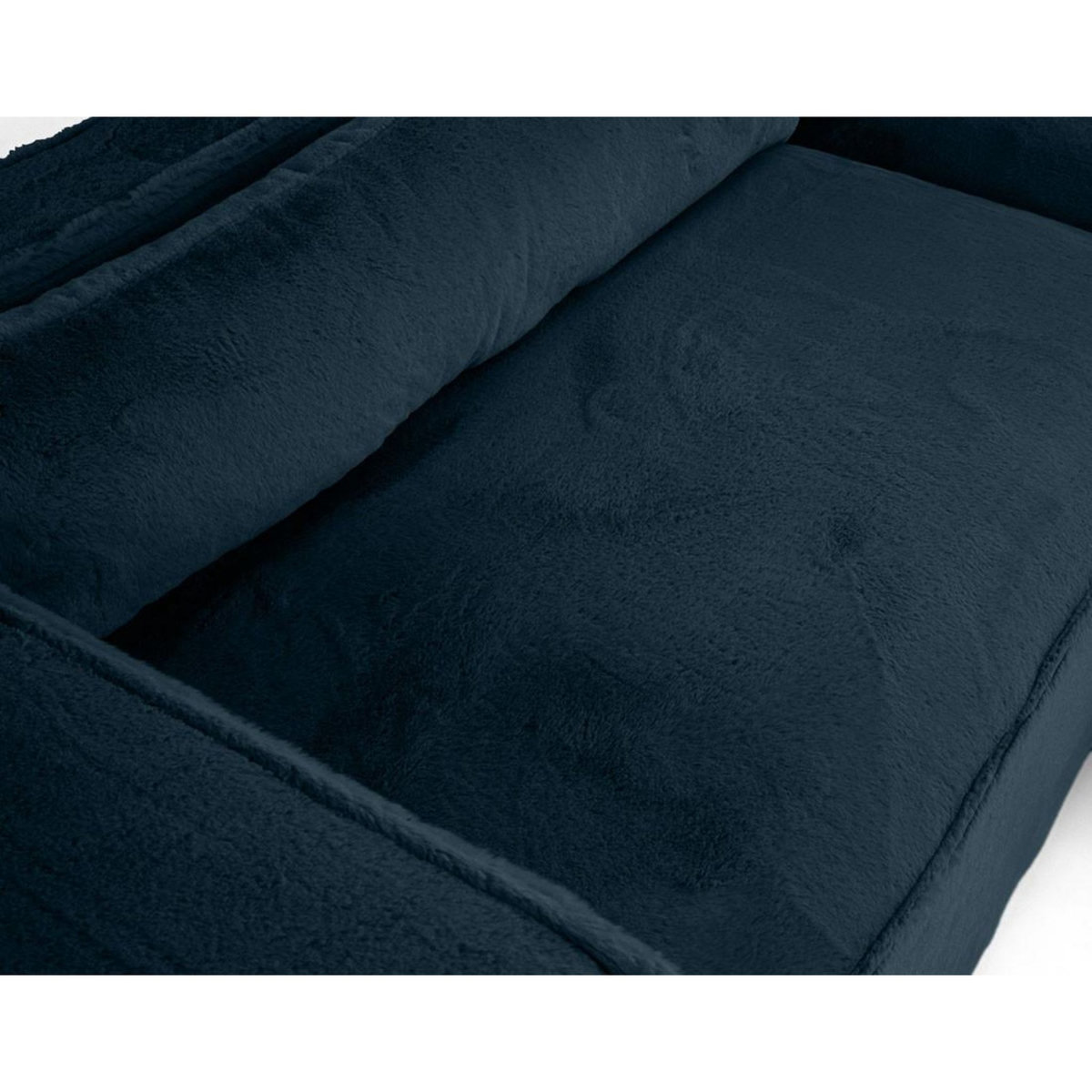 LISA DESIGN Ela - canapé d'angle droit 4 places - en fausse fourrure