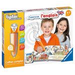RAVENSBURGER Coffret complet lecteur interactif + livre J'apprends l'anglais Tiptoi