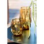 Voir la diapositive 3 : Paris Prix Vase Design en Verre  Drippy  22cm Ambre