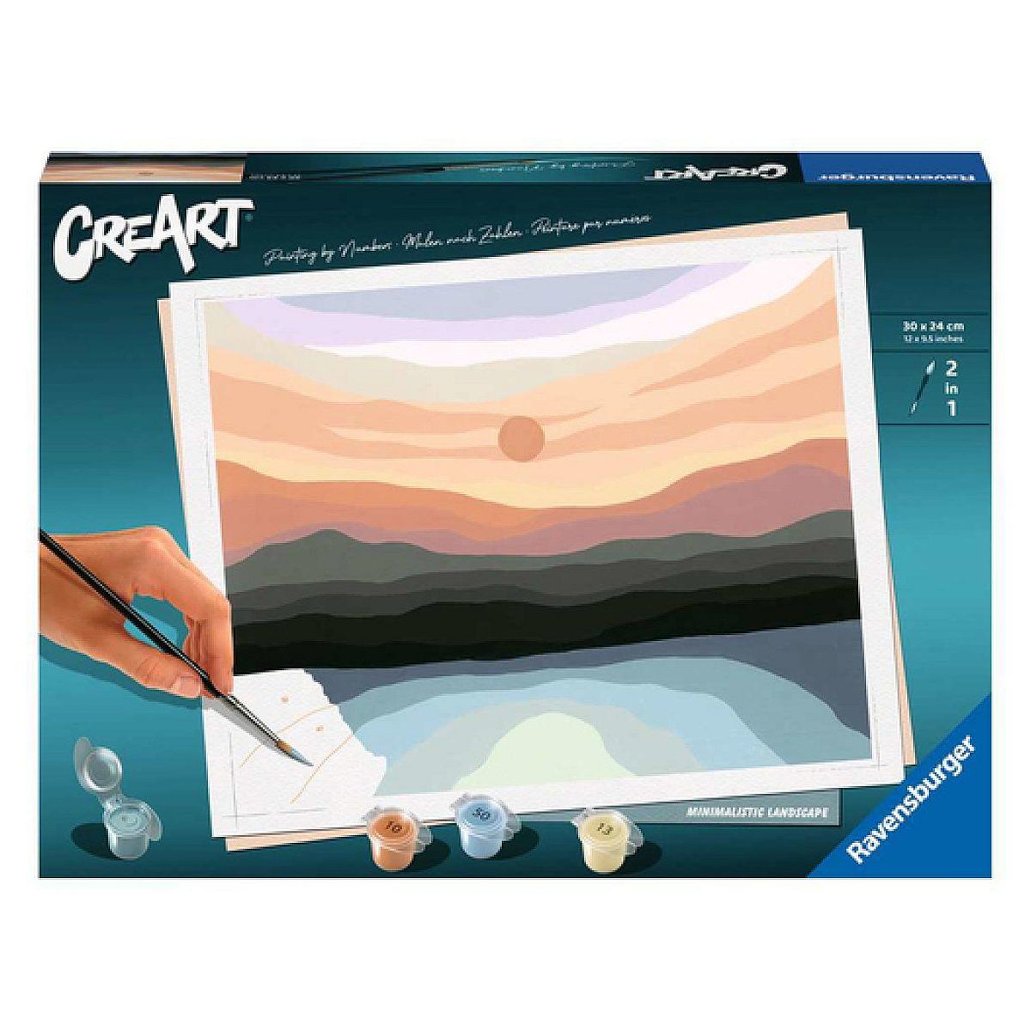 RAVENSBURGER Creart - 24x30 cm - minimal landscape
