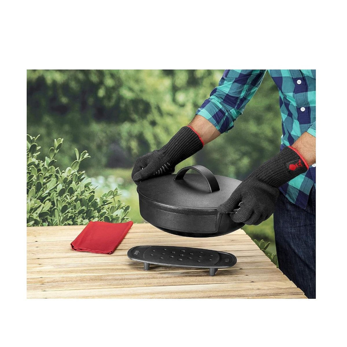 Weber Gant de protection noir - 6669-