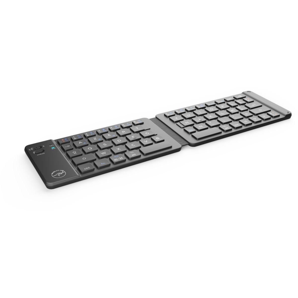Mobility Lab Clavier sans fil Pliable Universel Bluetooth Noir