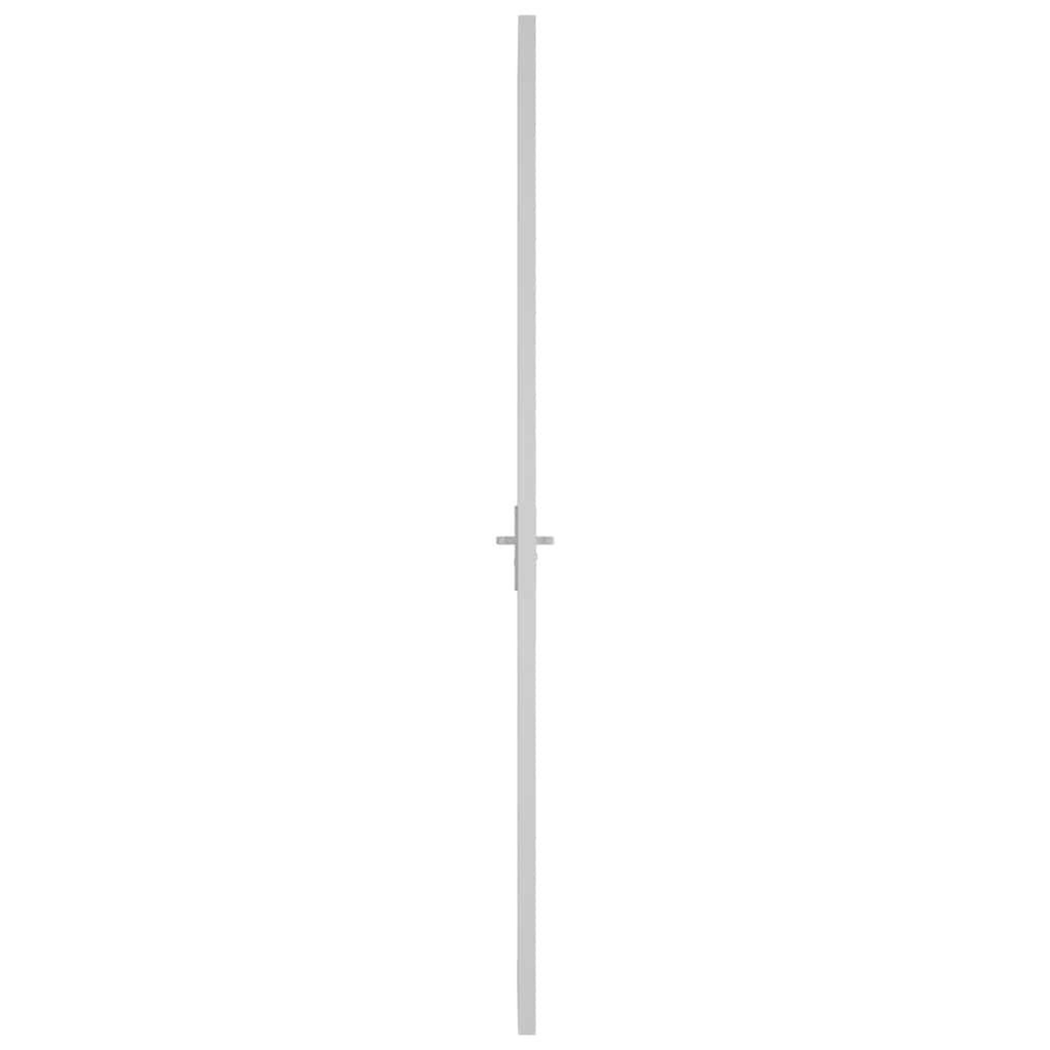 Voir la diapositive 4 : VIDAXL Porte en verre 102,5 x 201,5 cm aluminium