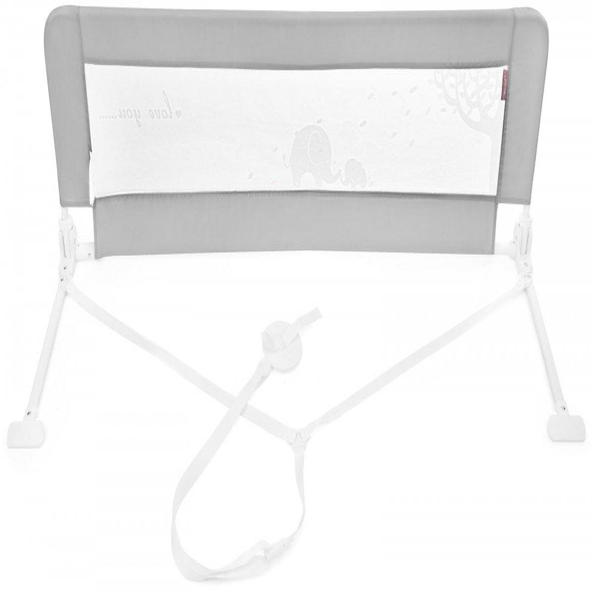 Voir la diapositive 3 : MOBY SYSTEM Barrière de Lit Bébé Moby-System, Barrière de Protection Pliable, Stable Durable, 154 x 42 cm