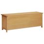 Voir la diapositive 4 : VIDAXL Etagere a chaussures 114x37x45 cm Bois de chene solide