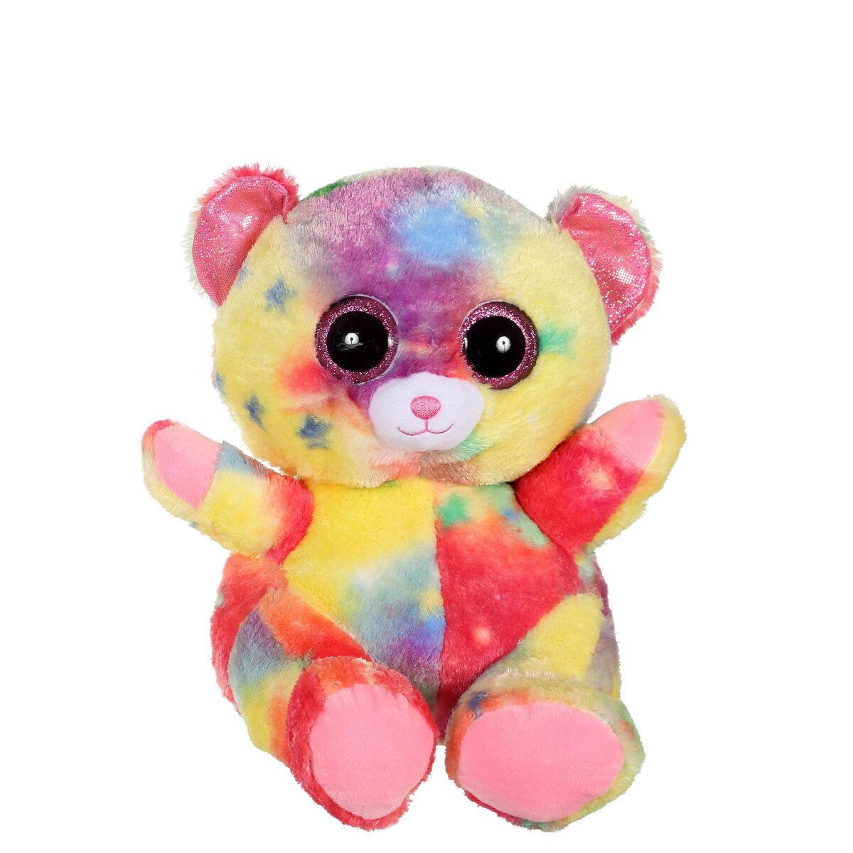 GIPSY Peluche ours multicolore 30 cm