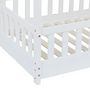 Voir la diapositive 2 : Atmosphera Kids Lit Cabane Design  Bosco  90x90cm Blanc