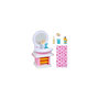 Voir la diapositive 1 : Zapf Creation Évier de bain zapf BABY born blanc et rose avec robinet fonctionnel