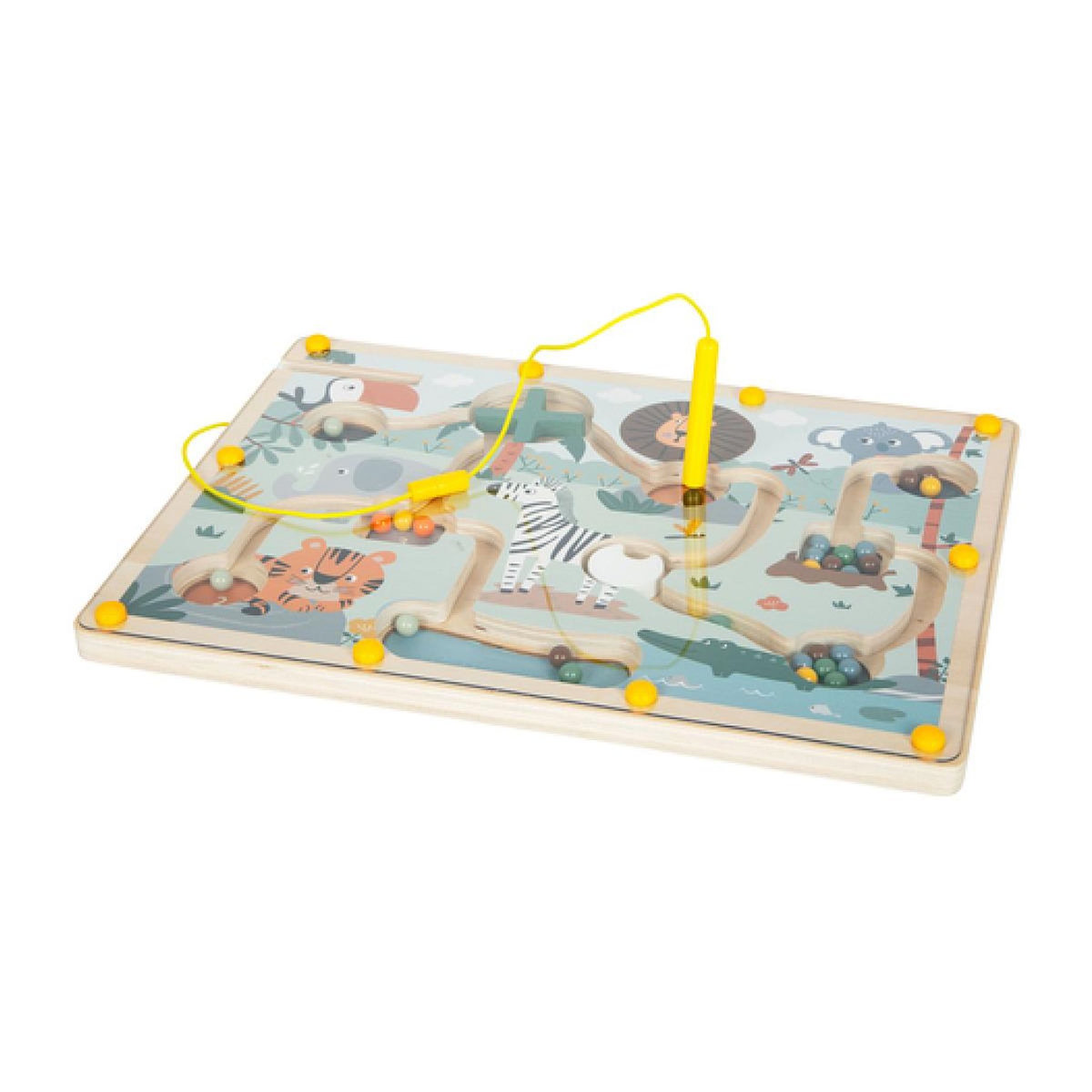 SMALLFOOT Labyrinthe magnetique Safari