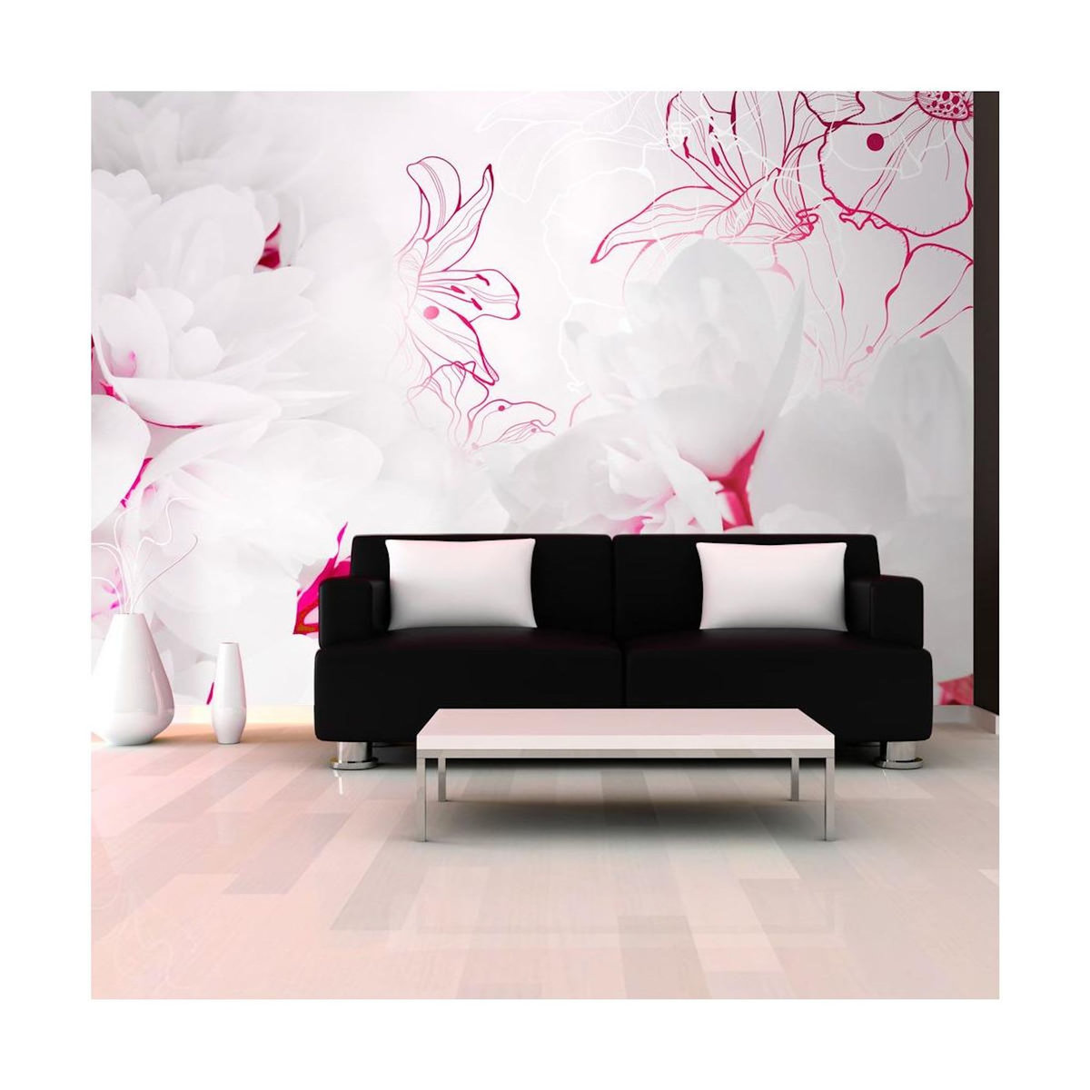Paris Prix Papier Peint  Enveloped in White