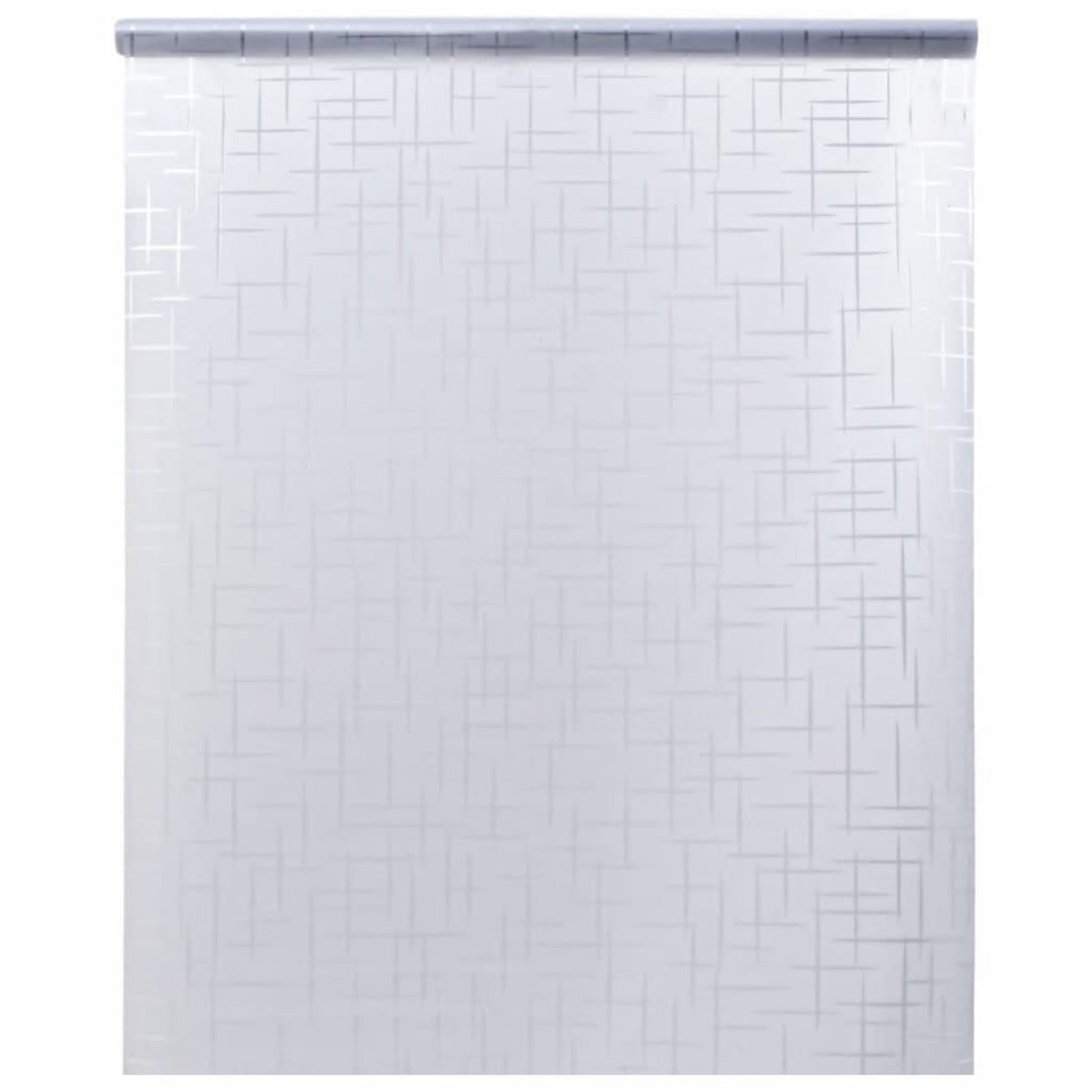 VIDAXL Film pour fenetre depoli motif d'etoiles 45x500 cm PVC