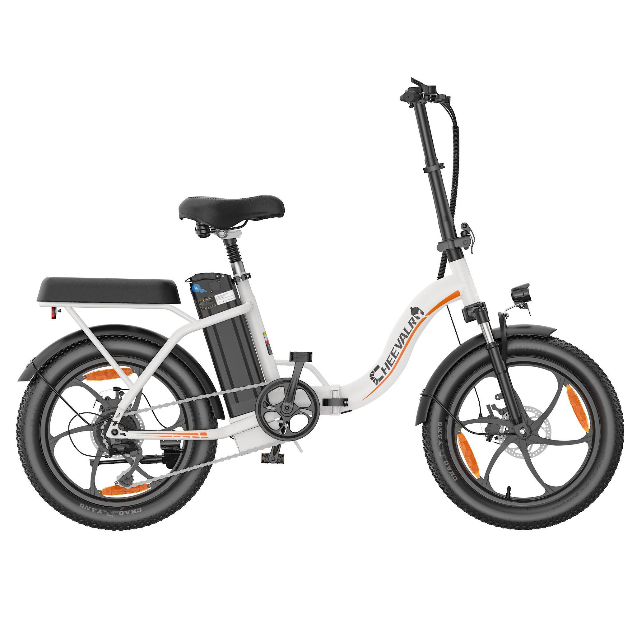 Voir la diapositive 1 : CHEEVALRY Vélo électrique pliant CHEEVALRY C16-1