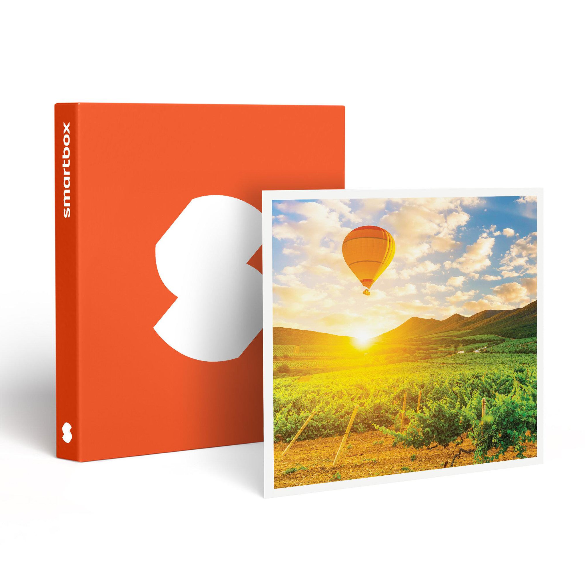 Smartbox Vol en montgolfière pour 2 au-dessus des vignobles de bourgogne en semaine - coffret cadeau sport & aventure