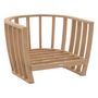 Voir la diapositive 3 : HESPERIDE Fauteuil de salon de jardin en bois LEMINDO - Beige