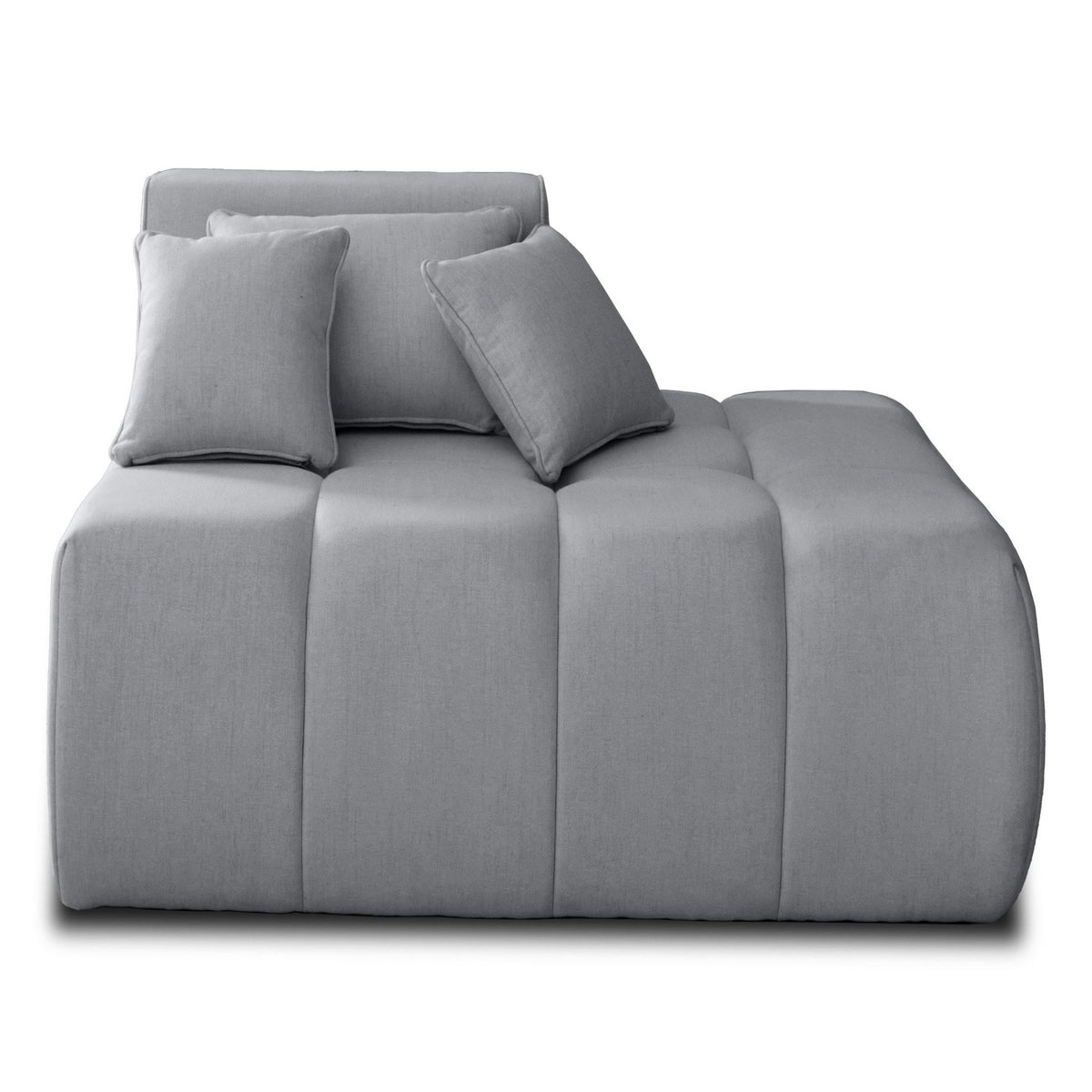 LISA DESIGN Caracas - module d'assise droit - en tissu