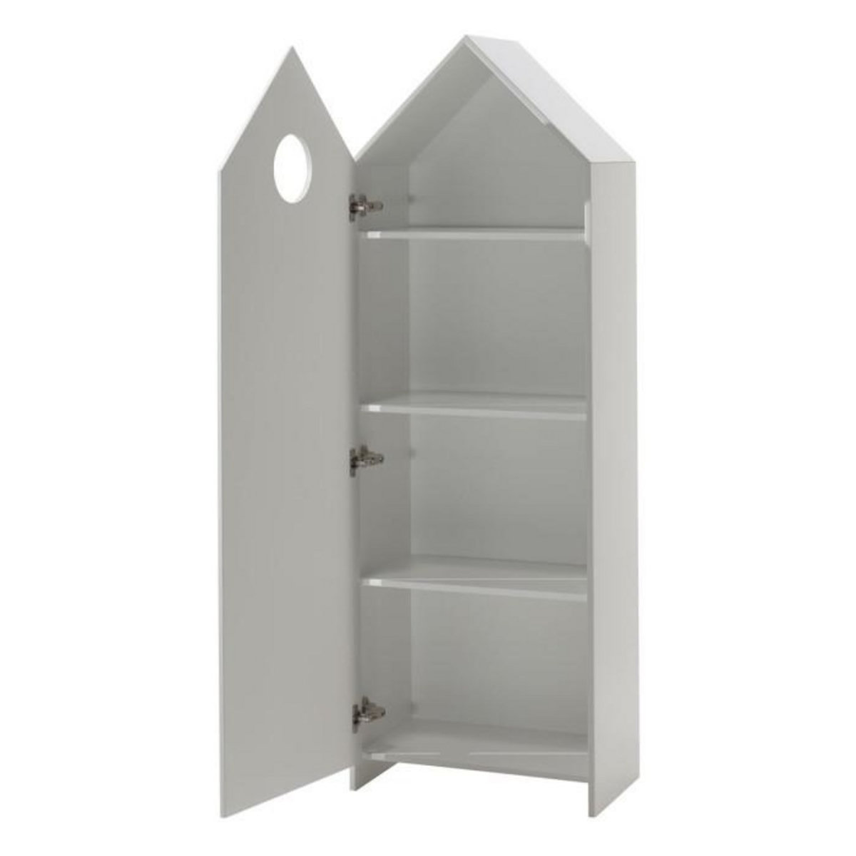 Paris Prix Armoire Enfant 4 Niveaux  Casami  171cm Gris