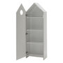 Voir la diapositive 2 : Paris Prix Armoire Enfant 4 Niveaux  Casami  171cm Gris